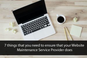 Website Maintenance Services