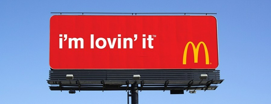 Mcdonalds marketing poster